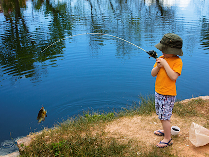 Fishing on Loch Erin